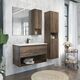 Купить COMFORTY. Шкаф-колонна "Бордо-40" дуб темно-коричневый (00-00007266) по цене 19910 руб., в Санкт-Петебруге в интернет магазине 100-Систем, а также дургие товары COMFORTY из раздела Пеналы и Пеналы, комоды, шкафы