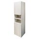 Купить COMFORTY. Шкаф-колонна "Верона-35" дуб белый (00004137140) по цене 16390 руб., в Санкт-Петебруге в интернет магазине 100-Систем, а также дургие товары COMFORTY из раздела Пеналы и Пеналы, комоды, шкафы