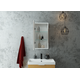 Купить Зеркало-шкаф Континент ALLURE 350х650 правый белый (мвк056) по цене 13940 руб., в Санкт-Петебруге в интернет магазине 100-Систем, а также дургие товары Континент из раздела Зеркальные шкафы для ванной и Мебель для ванной комнаты