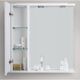 Купить Зеркало со шкафом BelBagno MARINO-SPC-800/750-1A-BL-P-L 80 с подсветкой Bianco Lucido (marino-spc-800/750-1a-bl-p-l) по цене 17400 руб., в Санкт-Петебруге в интернет магазине 100-Систем, а также дургие товары BelBagno из раздела Зеркальные шкафы для ванной и Мебель для ванной комнаты