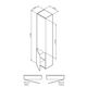 Купить M80CHR0356WG Like, шкаф-колонна, подвесной, правый, 35 см, двери, белый, глянец, ш (m80chr0356wg) по цене 29890 руб., в Санкт-Петебруге в интернет магазине 100-Систем, а также дургие товары AM.PM из раздела Пеналы и Пеналы, комоды, шкафы