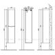 Купить Шкаф-пенал 170x35 см Belbagno Ancona-N-1700-2A-SC-WO-R светлое дерево (ancona-n-1700-2a-sc-wo-r) по цене 45110 руб., в Санкт-Петебруге в интернет магазине 100-Систем, а также дургие товары BelBagno из раздела Пеналы и Пеналы, комоды, шкафы