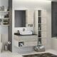 Купить COMFORTY. Шкаф-колонна "Прага-45" дуб белый (00004136272) по цене 20570 руб., в Санкт-Петебруге в интернет магазине 100-Систем, а также дургие товары COMFORTY из раздела Деревянные полки и Полки для ванной комнаты