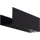 Купить Полка Aquanet Магнум 40x12 черная матовая (274188) по цене 2722 руб., в Санкт-Петебруге в интернет магазине 100-Систем, а также дургие товары AQUANET из раздела Деревянные полки и Полки для ванной комнаты