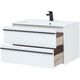 Купить Тумба под раковину Aquanet Lino 90 белый матовый (00253904) по цене 38704 руб., в Санкт-Петебруге в интернет магазине 100-Систем, а также дургие товары AQUANET из раздела Тумбы под раковину и Мебель для ванной комнаты