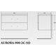 Купить Тумба для комплекта Belbagno Aurora-900-2C-SO-BL (aurora-900-2c-so-bl) по цене 25300 руб., в Санкт-Петебруге в интернет магазине 100-Систем, а также дургие товары BelBagno из раздела Тумбы под раковину и Мебель для ванной комнаты