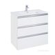 Купить Тумба под раковину Roca The Gap 80 белый глянец 3 ящика A857406806 (a857406806) по цене 32295.77 руб., в Санкт-Петебруге в интернет магазине 100-Систем, а также дургие товары ROCA из раздела Тумбы под раковину и Мебель для ванной комнаты