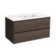 Купить База под раковину Gio 1000 подвесная, 2 выкатных ящика soft-close, R.Oak, , шт (vmc-2g100ro) по цене 22695.5 руб., в Санкт-Петебруге в интернет магазине 100-Систем, а также дургие товары Vincea из раздела Тумбы под раковину и Мебель для ванной комнаты