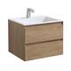 Купить База под раковину Luka 600 подвесная, 2 выкатных ящика soft-close, N.Oak, , шт (vmc-2l600no) по цене 15494.5 руб., в Санкт-Петебруге в интернет магазине 100-Систем, а также дургие товары Vincea из раздела Тумбы под раковину и Мебель для ванной комнаты