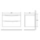 Купить Тумба для комплекта BelBagno MARINO-800-2C-SO-RC-P rovere ciliegio (marino-800-2c-so-rc-p) по цене 25300 руб., в Санкт-Петебруге в интернет магазине 100-Систем, а также дургие товары BelBagno из раздела Тумбы под раковину и Мебель для ванной комнаты