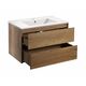 Купить База под раковину Gio 800 подвесная, 2 выкатных ящика soft-close, T.Oak, , шт (vmc-2g800to) по цене 17489.5 руб., в Санкт-Петебруге в интернет магазине 100-Систем, а также дургие товары Vincea из раздела Тумбы под раковину и Мебель для ванной комнаты
