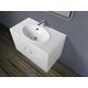 Купить Тумба для комплекта BelBagno ONDA-1000-2C-SO-BL bianco lucido (onda-1000-2c-so-bl) по цене 37930 руб., в Санкт-Петебруге в интернет магазине 100-Систем, а также дургие товары BelBagno из раздела Тумбы под раковину и Мебель для ванной комнаты