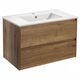 Купить База под раковину Gio 800 подвесная, 2 выкатных ящика soft-close, T.Oak, , шт (vmc-2g800to) по цене 17489.5 руб., в Санкт-Петебруге в интернет магазине 100-Систем, а также дургие товары Vincea из раздела Тумбы под раковину и Мебель для ванной комнаты