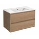 Купить База под раковину Gio 800 подвесная, 2 выкатных ящика soft-close, N.Oak, , шт (vmc-2g800no) по цене 17489.5 руб., в Санкт-Петебруге в интернет магазине 100-Систем, а также дургие товары Vincea из раздела Тумбы под раковину и Мебель для ванной комнаты