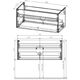 Купить База под раковину Chiara 1000 подвесная, 1 выкатной ящик soft-close, N.Oak, , шт (vmc-2c100no) по цене 16748.5 руб., в Санкт-Петебруге в интернет магазине 100-Систем, а также дургие товары Vincea из раздела Тумбы под раковину и Мебель для ванной комнаты