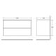 Купить Тумба для комплекта BelBagno PIETRA-1000-2C-SO-ST stucco cemento leggero (pietra-1000-2c-so-st) по цене 42020 руб., в Санкт-Петебруге в интернет магазине 100-Систем, а также дургие товары BelBagno из раздела Тумбы под раковину и Мебель для ванной комнаты