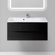 Купить Тумба для комплекта BelBagno MARINO-1000-2C-SO-NL-P nero lucido (marino-1000-2c-so-nl-p) по цене 28100 руб., в Санкт-Петебруге в интернет магазине 100-Систем, а также дургие товары BelBagno из раздела Тумбы под раковину и Мебель для ванной комнаты