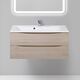 Купить Тумба для комплекта BelBagno MARINO-1000-2C-SO-RG-P rovere grigio (marino-1000-2c-so-rg-p) по цене 28100 руб., в Санкт-Петебруге в интернет магазине 100-Систем, а также дургие товары BelBagno из раздела Тумбы под раковину и Мебель для ванной комнаты