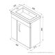 Купить Тумба для ванной комнаты, подвесная, белая, 40 см, Torr, IDDIS, TOR40W1i95. Подходит умывальник 0014000U28 (tor40w1i95) по цене 11790 руб., в Санкт-Петебруге в интернет магазине 100-Систем, а также дургие товары IDDIS из раздела Тумбы под раковину и Мебель для ванной комнаты