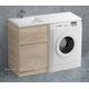 Купить Тумба для комплекта BelBagno KRAFT-LVD-580/1200-2C-PIA-RNN rovere nebrasca nature (kraft-lvd-580/1200-2c-pia-rnn) по цене 30500 руб., в Санкт-Петебруге в интернет магазине 100-Систем, а также дургие товары BelBagno из раздела Тумбы под раковину и Мебель для ванной комнаты