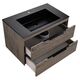 Купить База под раковину Chiara 2D 800 подвесная, 2 выкатных ящика soft-close, R.Oak, , шт (vmc-2c2800ro) по цене 20729 руб., в Санкт-Петебруге в интернет магазине 100-Систем, а также дургие товары Vincea из раздела Тумбы под раковину и Мебель для ванной комнаты