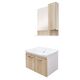 Купить COMFORTY. Тумба-умывальник "Рига-70" дуб сонома с раковиной COMFORTY 9335-70 (00004142215) по цене 24420 руб., в Санкт-Петебруге в интернет магазине 100-Систем, а также дургие товары COMFORTY из раздела Тумбы с умывальником и Мебель для ванной комнаты
