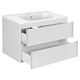 Купить База под раковину Vico 800 подвесная, 2 выкатных ящика soft close, G.White, , шт (vmc-2v800gw) по цене 22411 руб., в Санкт-Петебруге в интернет магазине 100-Систем, а также дургие товары Vincea из раздела Тумбы под раковину и Мебель для ванной комнаты