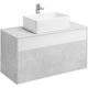 Купить Тумба с раковиной MILA 35х50 слэйт/белая AQUATON Марбл 1A2763K1MH4C0 (1a2763k1mh4c0) по цене 31651.9 руб., в Санкт-Петебруге в интернет магазине 100-Систем, а также дургие товары AQUATON из раздела Тумбы с умывальником и Мебель для ванной комнаты