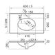 Купить CeramaLux N 9060F Раковина врезная 605х463х170 (9060F) по цене 9500 руб., в Санкт-Петебруге в интернет магазине 100-Систем, а также дургие товары CeramaLux из раздела Встраиваемые раковины и Раковины и пьедесталы