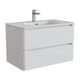 Купить Тумба с умывальником, подвесная, 80 см, белая, Edifice, IDDIS, EDI80W0i95K (edi80w0i95k) по цене 44280 руб., в Санкт-Петебруге в интернет магазине 100-Систем, а также дургие товары IDDIS из раздела Тумбы с умывальником и Мебель для ванной комнаты