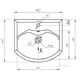 Купить Раковина AQUATON Смайл 50 1WH207781 (1wh207781) по цене 2832.5 руб., в Санкт-Петебруге в интернет магазине 100-Систем, а также дургие товары AQUATON из раздела Встраиваемые раковины и Раковины и пьедесталы