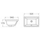 Купить Накладная раковина BelBagno BB1009 (bb1009) по цене 7890 руб., в Санкт-Петебруге в интернет магазине 100-Систем, а также дургие товары BelBagno из раздела Встраиваемые раковины и Раковины и пьедесталы