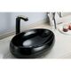 Купить Раковина CeramaLux 49 78455 Черная (78455) по цене 6500 руб., в Санкт-Петебруге в интернет магазине 100-Систем, а также дургие товары CeramaLux из раздела Накладные раковины и Раковины и пьедесталы