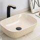 Купить Раковина CeramaLux 46 78475 Бежевая (78475) по цене 9104.55 руб., в Санкт-Петебруге в интернет магазине 100-Систем, а также дургие товары CeramaLux из раздела Накладные раковины и Раковины и пьедесталы