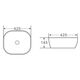 Купить Накладная раковина BelBagno BB1301 (bb1301) по цене 7020 руб., в Санкт-Петебруге в интернет магазине 100-Систем, а также дургие товары BelBagno из раздела Накладные раковины и Раковины и пьедесталы
