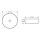 Купить Накладная раковина BelBagno BB1315 (BB1315) по цене 7020 руб., в Санкт-Петебруге в интернет магазине 100-Систем, а также дургие товары BelBagno из раздела Накладные раковины и Раковины и пьедесталы
