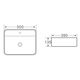 Купить Накладная раковина BelBagno BB1321 (BB1321) по цене 10440 руб., в Санкт-Петебруге в интернет магазине 100-Систем, а также дургие товары BelBagno из раздела Накладные раковины и Раковины и пьедесталы
