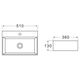 Купить Накладная раковина BelBagno BB1340 (BB1340) по цене 10850 руб., в Санкт-Петебруге в интернет магазине 100-Систем, а также дургие товары BelBagno из раздела Накладные раковины и Раковины и пьедесталы