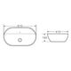 Купить Накладная раковина BelBagno BB1346 (BB1346) по цене 11700 руб., в Санкт-Петебруге в интернет магазине 100-Систем, а также дургие товары BelBagno из раздела Накладные раковины и Раковины и пьедесталы