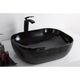 Купить Раковина-чаша CeramaLux 50 D1302H004 Черная (d1302h004) по цене 7300 руб., в Санкт-Петебруге в интернет магазине 100-Систем, а также дургие товары CeramaLux из раздела Накладные раковины и Раковины и пьедесталы
