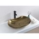 Купить Раковина-чаша CeramaLux 66 D1334H466 Бронзовая (D1334H466) по цене 9900 руб., в Санкт-Петебруге в интернет магазине 100-Систем, а также дургие товары CeramaLux из раздела Накладные раковины и Раковины и пьедесталы