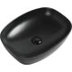 Купить Раковина Aquanet Fine-1-MB 50 черный матовый (fine-1-mb) по цене 15410 руб., в Санкт-Петебруге в интернет магазине 100-Систем, а также дургие товары AQUANET из раздела Накладные раковины и Раковины и пьедесталы