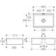 Купить Раковина Aquanet Perfect-1-MB 40,5 черный матовый (PERFECT-1-MB) по цене 15410 руб., в Санкт-Петебруге в интернет магазине 100-Систем, а также дургие товары AQUANET из раздела Накладные раковины и Раковины и пьедесталы