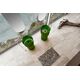 Купить Раковина отдельностоящая прозрачная ABBER Kristall AT2701Emerald зеленая (at2701emerald) по цене 120000 руб., в Санкт-Петебруге в интернет магазине 100-Систем, а также дургие товары ABBER из раздела Напольные раковины и Раковины и пьедесталы