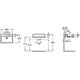 Купить Раковина Roca Diverta 60x44 32711G000 (32711g000) по цене 21681.27 руб., в Санкт-Петебруге в интернет магазине 100-Систем, а также дургие товары ROCA из раздела Подвесные раковины и Раковины и пьедесталы