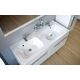 Купить Умывальник Ravak Chrome 1200 с переливом (xjg01112000) по цене 49940 руб., в Санкт-Петебруге в интернет магазине 100-Систем, а также дургие товары RAVAK из раздела Подвесные раковины и Раковины и пьедесталы