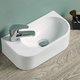 Купить Раковина CeramaLux 40 78204 R белая (78204r) по цене 8400 руб., в Санкт-Петебруге в интернет магазине 100-Систем, а также дургие товары CeramaLux из раздела Подвесные раковины и Раковины и пьедесталы