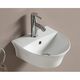 Купить Раковина CeramaLux 35 78370 Белая (78370) по цене 7300 руб., в Санкт-Петебруге в интернет магазине 100-Систем, а также дургие товары CeramaLux из раздела Подвесные раковины и Раковины и пьедесталы