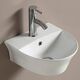 Купить Раковина CeramaLux 45 78370А Белая (78370а) по цене 7500 руб., в Санкт-Петебруге в интернет магазине 100-Систем, а также дургие товары CeramaLux из раздела Подвесные раковины и Раковины и пьедесталы