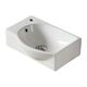 Купить Раковина CeramaLux 40 78404R Белая (78404r) по цене 8400 руб., в Санкт-Петебруге в интернет магазине 100-Систем, а также дургие товары CeramaLux из раздела Подвесные раковины и Раковины и пьедесталы